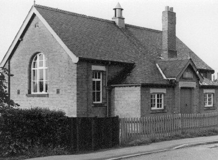 Burton on the Wolds Memorial Hall, probably in the 1960s. Photographer unknown.